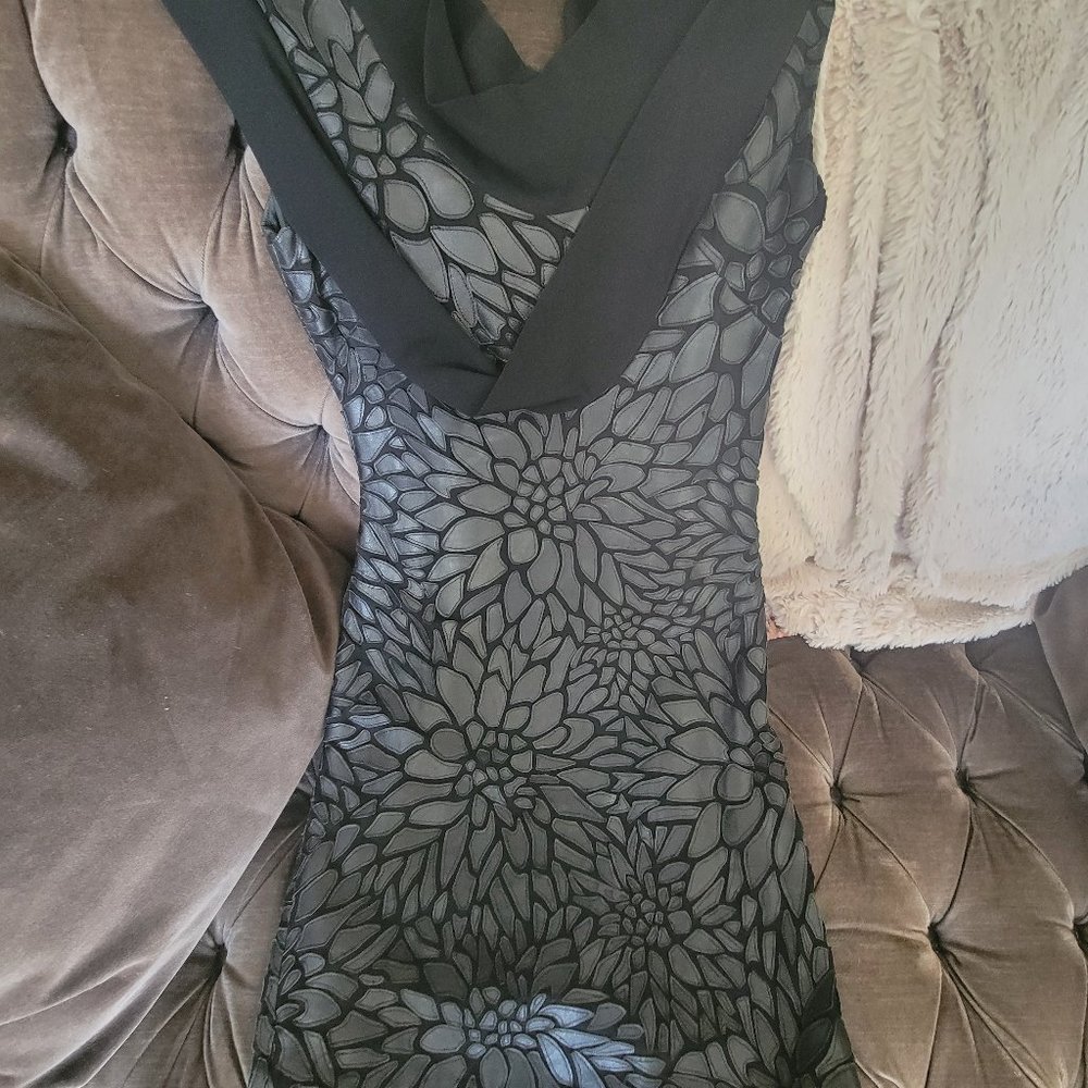 Leather dress
